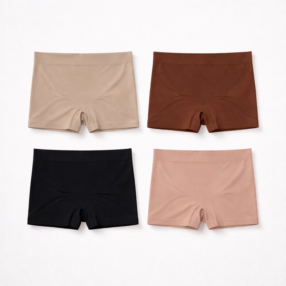 Women’s Underwear Shapewear Set of 5 Seamless Multicolor Size L